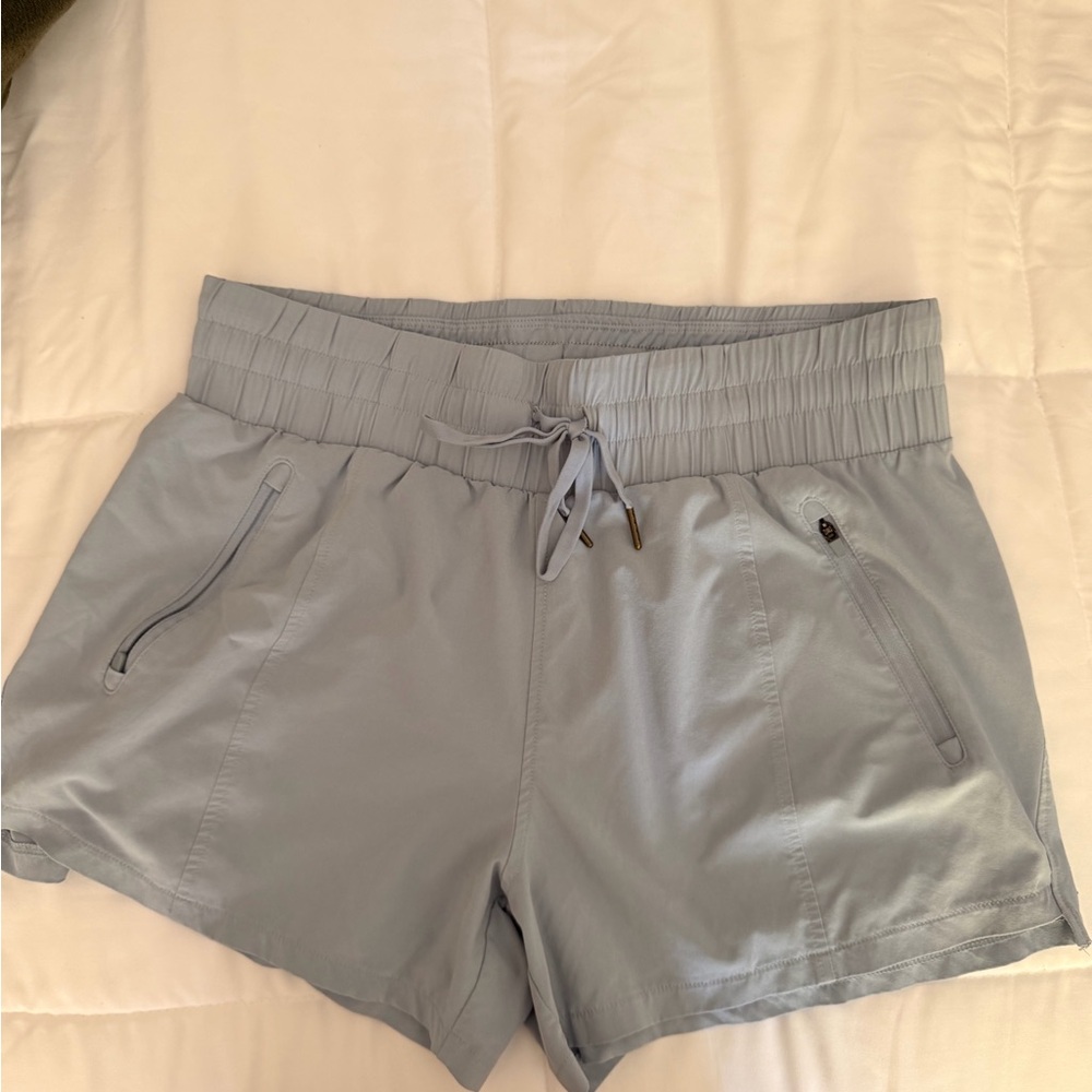 all in motion Light Blue Elastic Waist Athletic Shorts